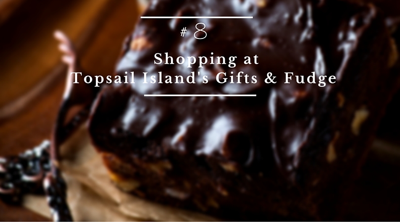 Shopping at Topsail Island's Gifts and Fudge